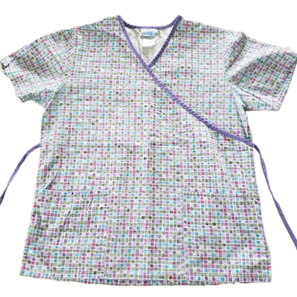 3 scrub tops